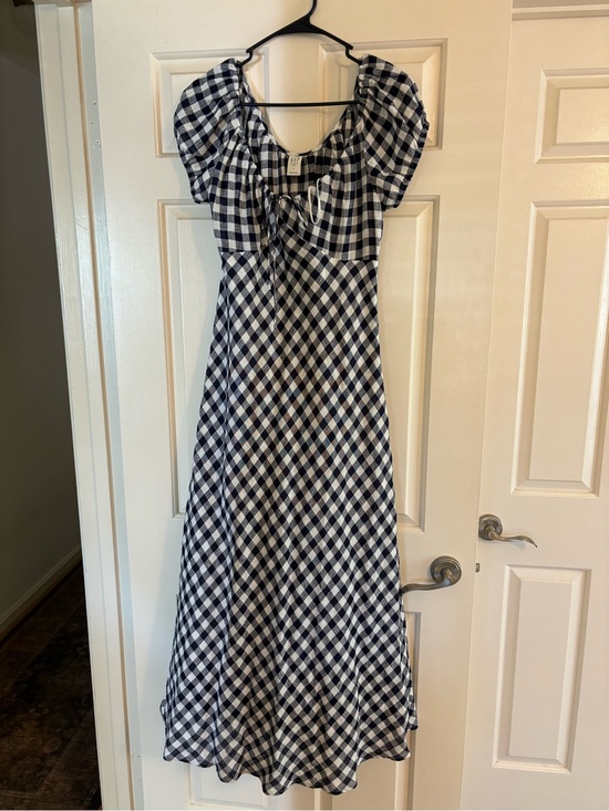 Gap x DOEN Dresses & Skirts - Gap × DÔEN 100% Linen Gingham Midi Dress
